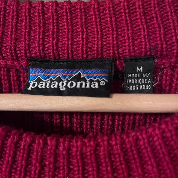 Patagonia - Vintage 100% Soft Wool Fisherman Sweater - Picture 3 of 8